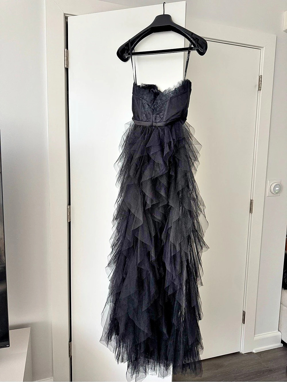 For Love & Lemons X REVOLVE Bustier Gown Black Maxi Dress